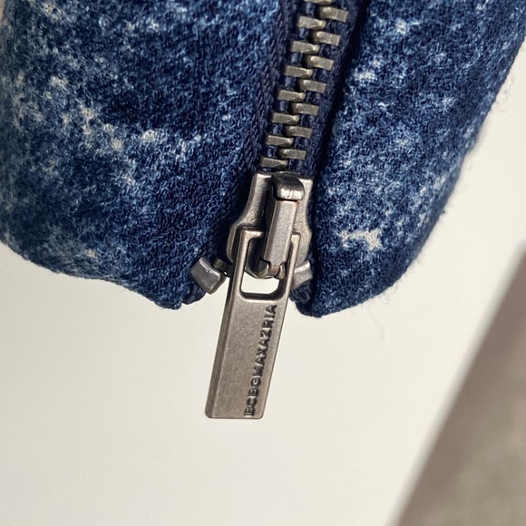 BCBG MAXAZRIA BLAZER JACKET "joplin" blue size L - Picture 11 of 12